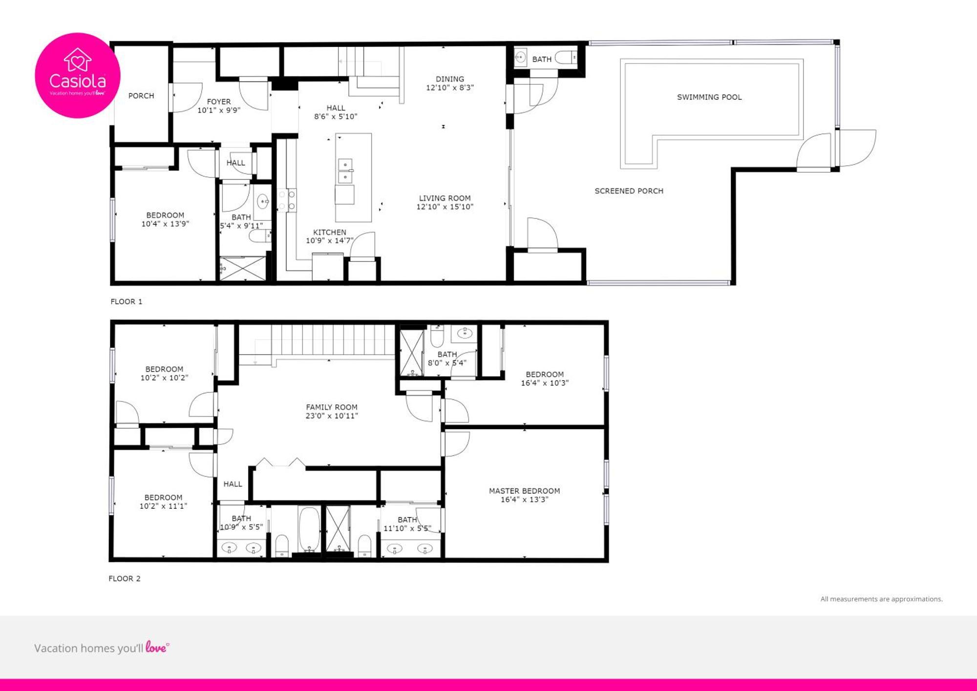 Private Pool Home Wthemed Rooms Free Water Park Four Corners Exterior photo